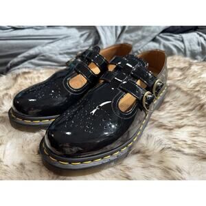 Dr. Martens 8065 Mary Jane Patent Leather Shoes UK 6 EU 39 US 8 – NWOB